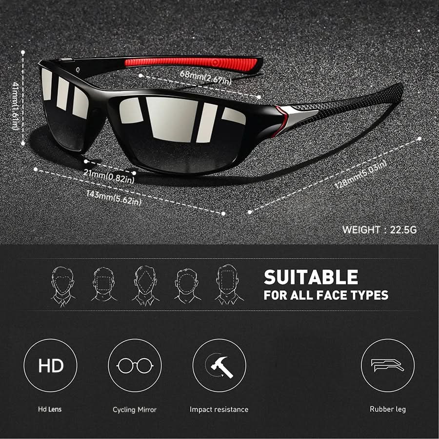 Olvoria | Polaroid Sport Sunglasses with UV400 Protection