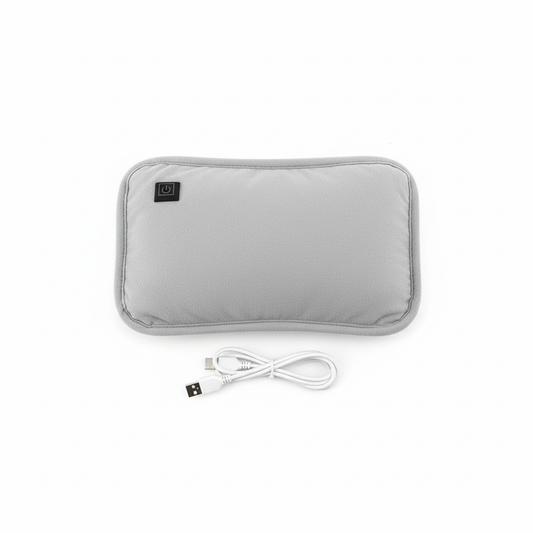 Olvoria | Portable Graphene Heating Pad | USB Rechargeable | 3 Temperature Levels | Ergonomic Hand & Belly Warmer | Includes Intelligent Auto Shut-Off
