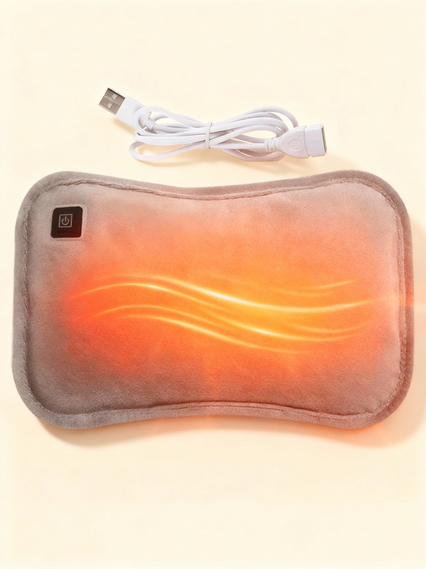 Olvoria | Portable Heating Pad | 30x20 cm | Fast Heating, Multipurpose Hand/Body Warmer