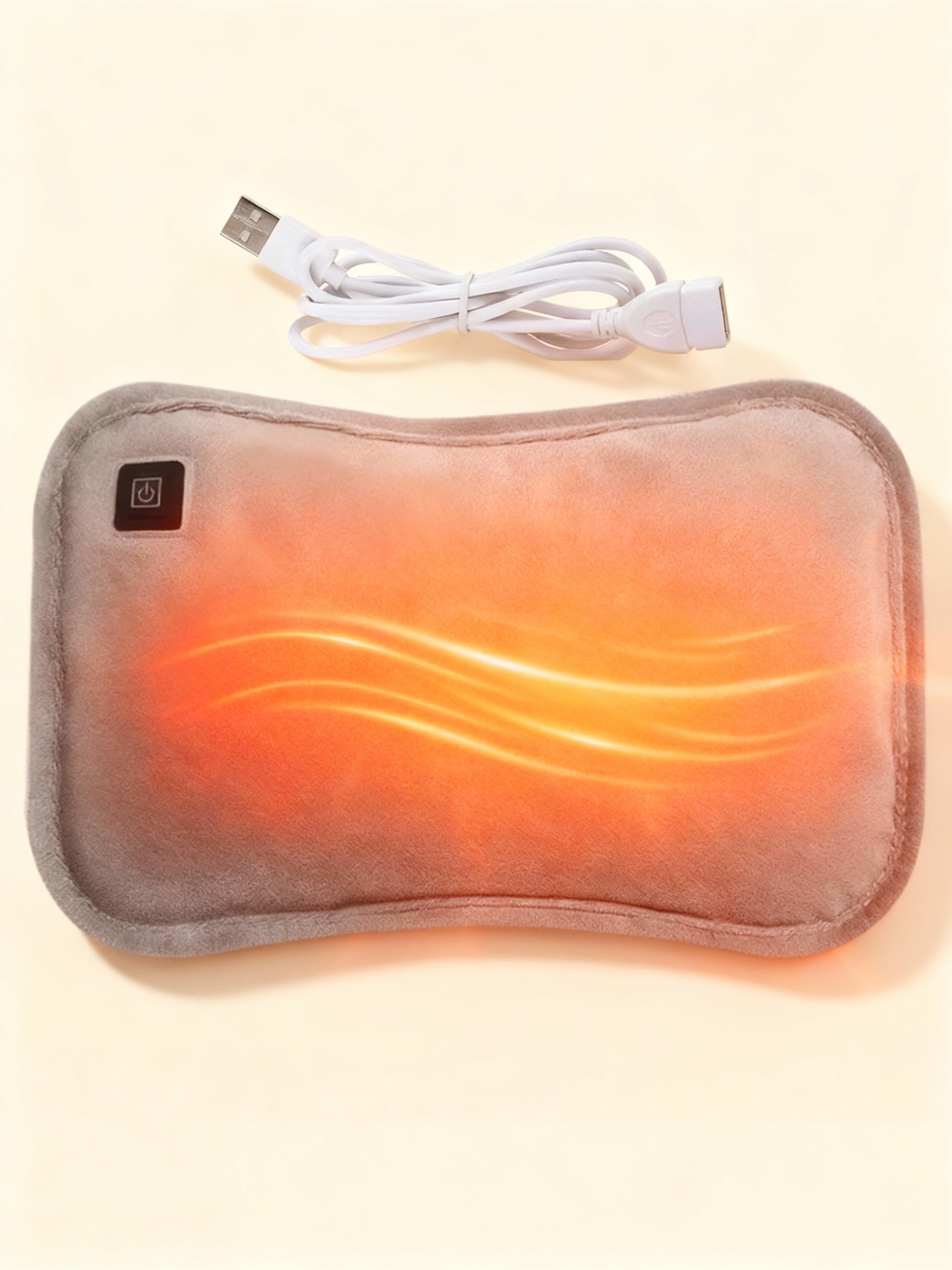 Olvoria | Portable Heating Pad | 30x20 cm | Fast Heating, Multipurpose Hand/Body Warmer