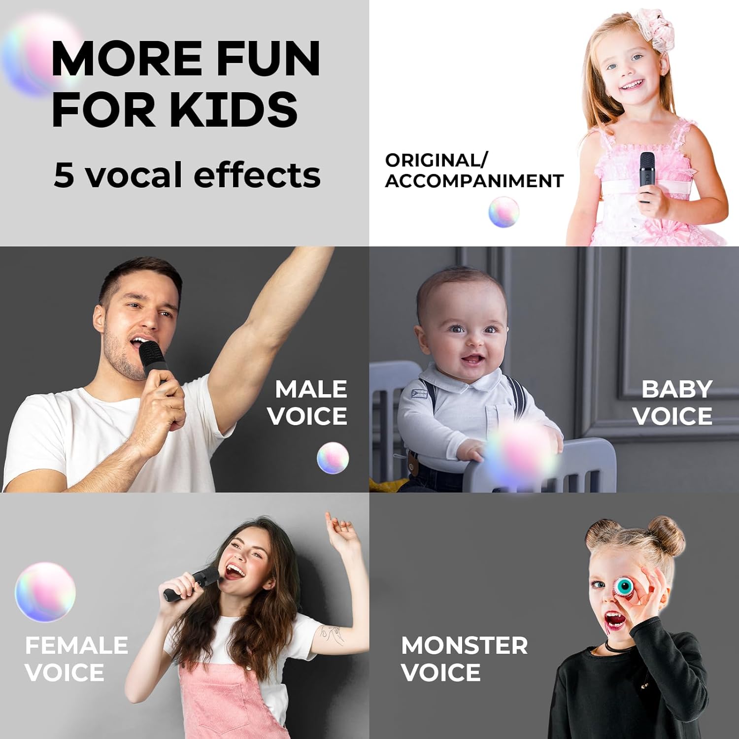 Olvoria | Portable Mini Karaoke Machine with Bluetooth Speaker and 2 Wireless Microphones – Veylo