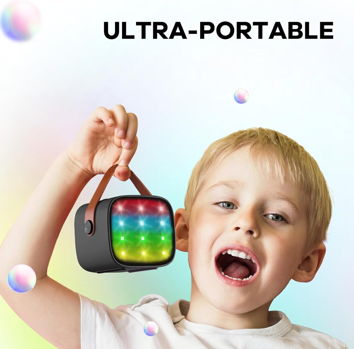 Olvoria | Portable Mini Karaoke Machine with Bluetooth Speaker and 2 Wireless Microphones – Veylo