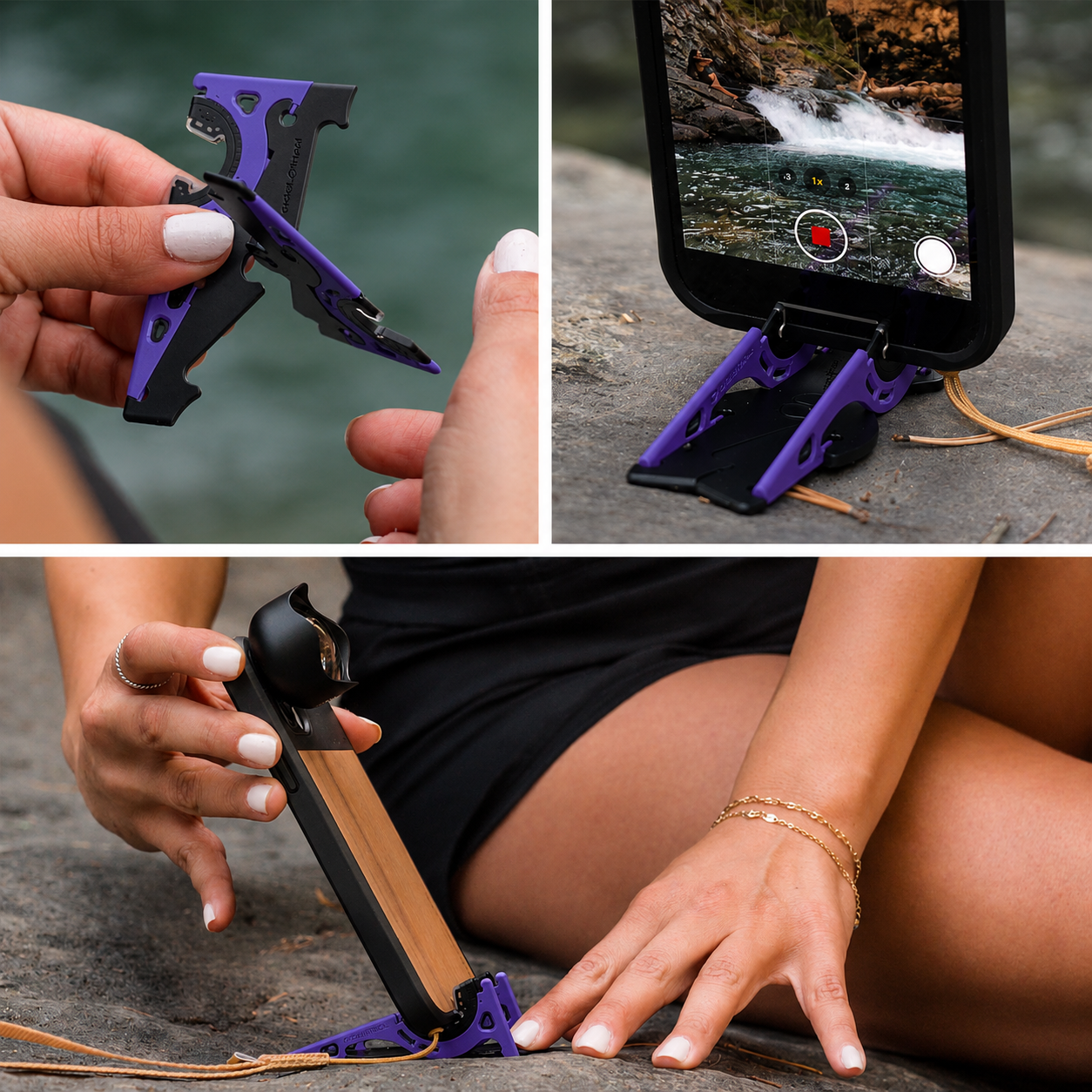 Olvoria | Portable Phone Stand for Perfect Pictures - SnapFold - Image 1