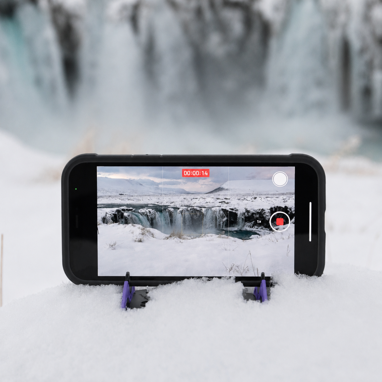 Olvoria | Portable Phone Stand for Perfect Pictures - SnapFold - Image 2