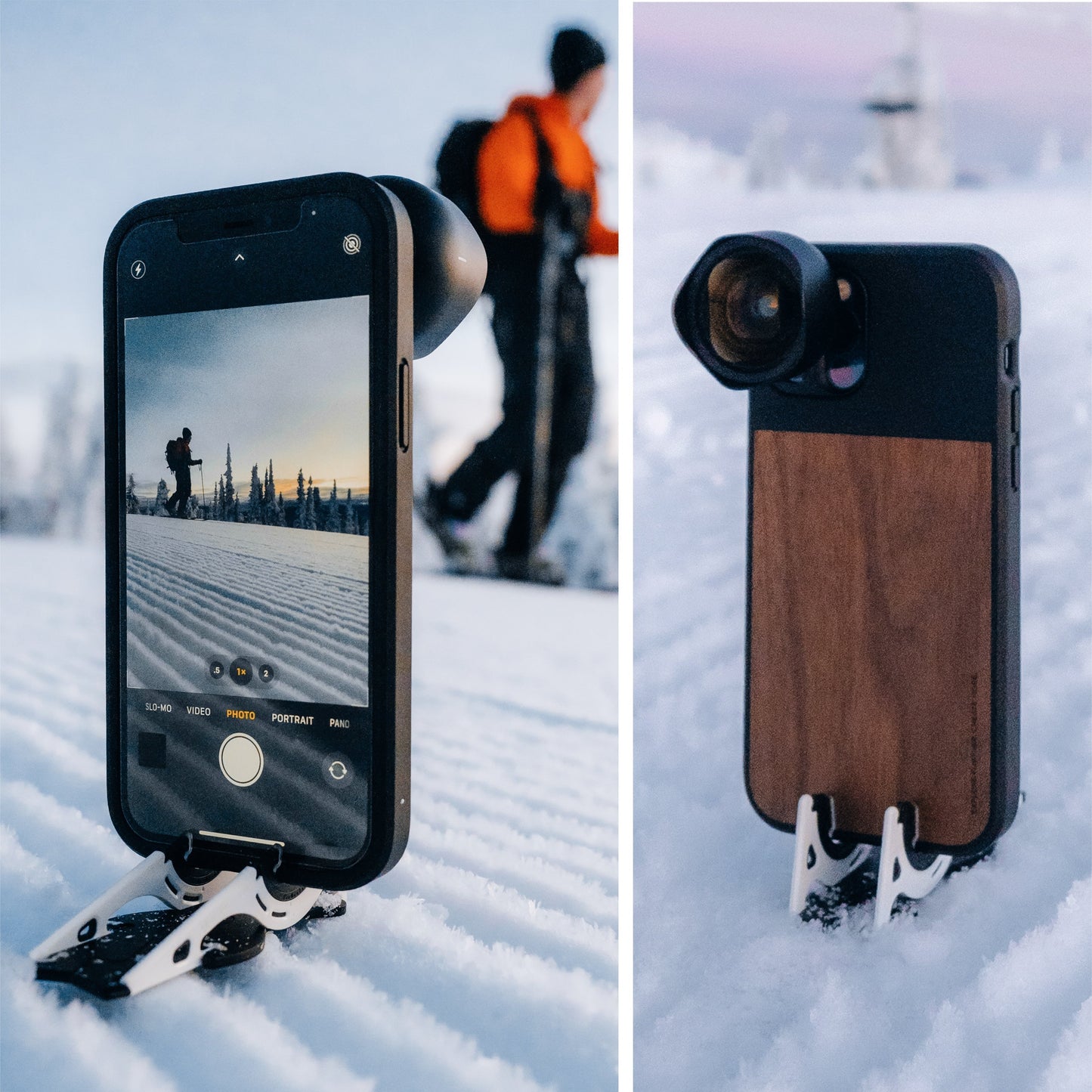 Olvoria | Portable Phone Stand for Perfect Pictures - SnapFold