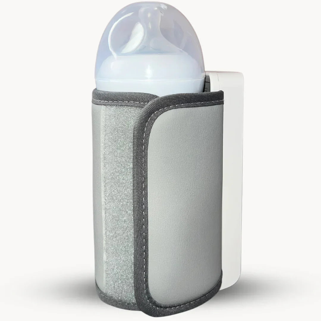 Olvoria | Portable Rechargeable Baby Bottle Warmer with Digital Display
