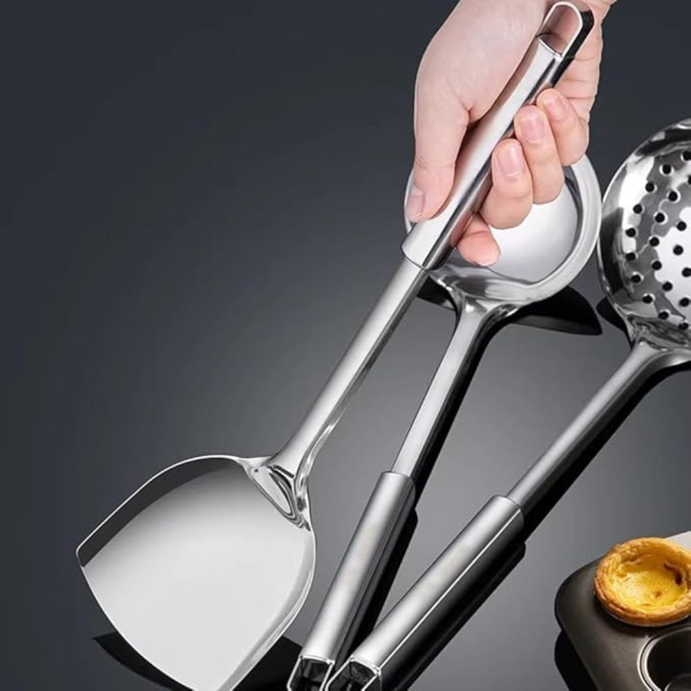 Olvoria | Premium Stainless Steel Kitchen Utensils | 5 Piece Set