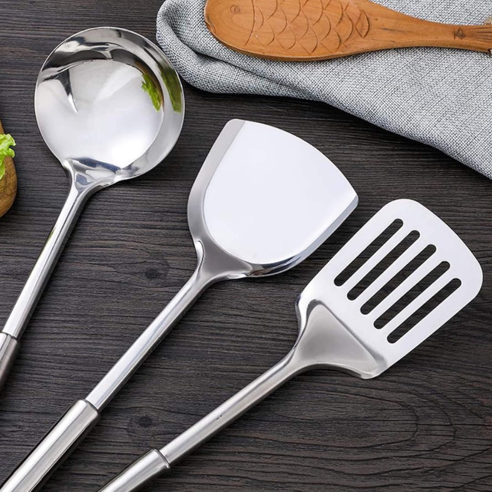 Olvoria | Premium Stainless Steel Kitchen Utensils | 5 Piece Set