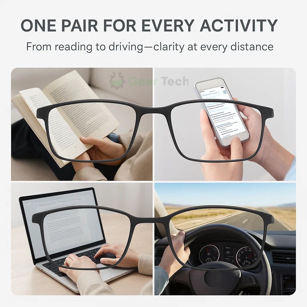 Olvoria | Progressive Multifocal Glasses for Clear Vision - German Intelligent Design for Everyday Use