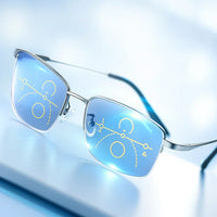 Olvoria | Gafas progresivas multifocales para visión clara - Diseño inteligente alemán para uso diario