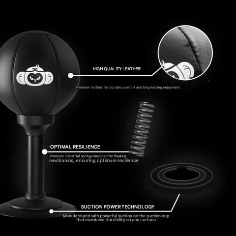Olvoria | Punching Ball with Strong Suction Base - PowerStrike
