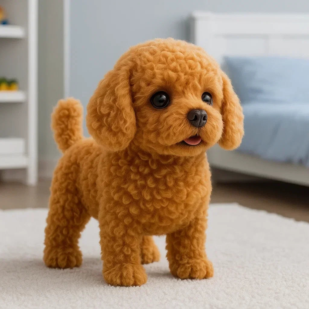 Olvoria | Realistic Puppy Interactive Plush AI Dog Robot