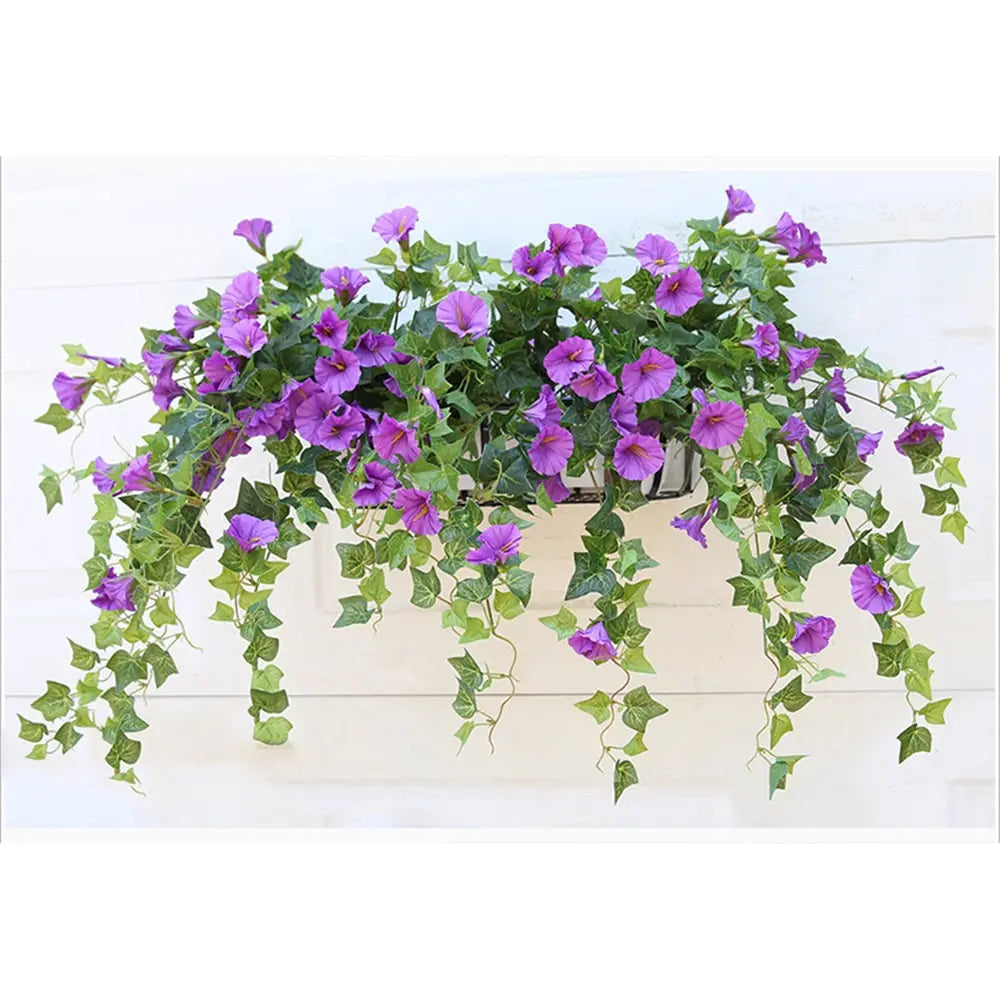 Olvoria | Realistic, UV-resistant artificial morning glory - Buy one, get one!