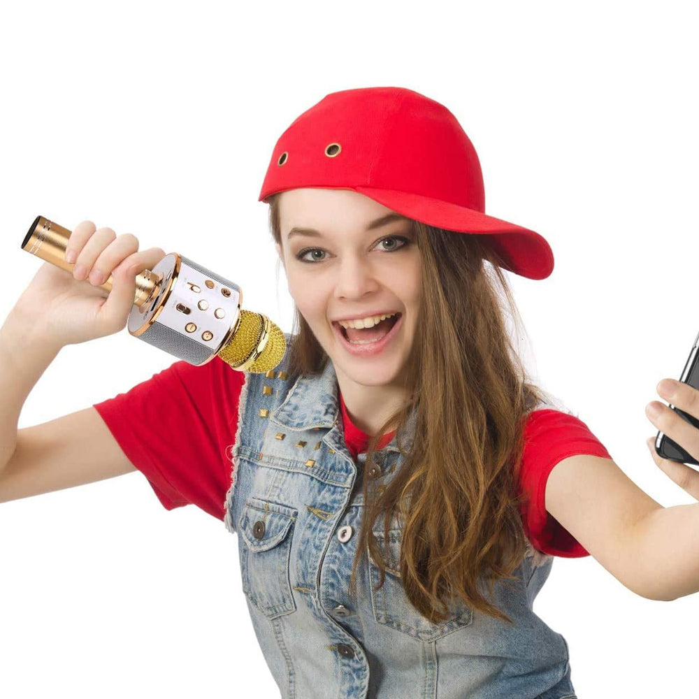 Olvoria | Rechargeable Wireless Bluetooth Karaoke Microphone