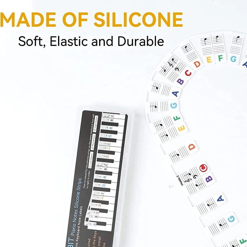 Olvoria | Removable Piano Keyboard Note Labels