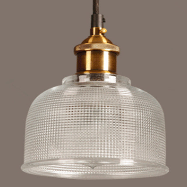 Olvoria | Retro Glass Pendant Light | European Vintage Design