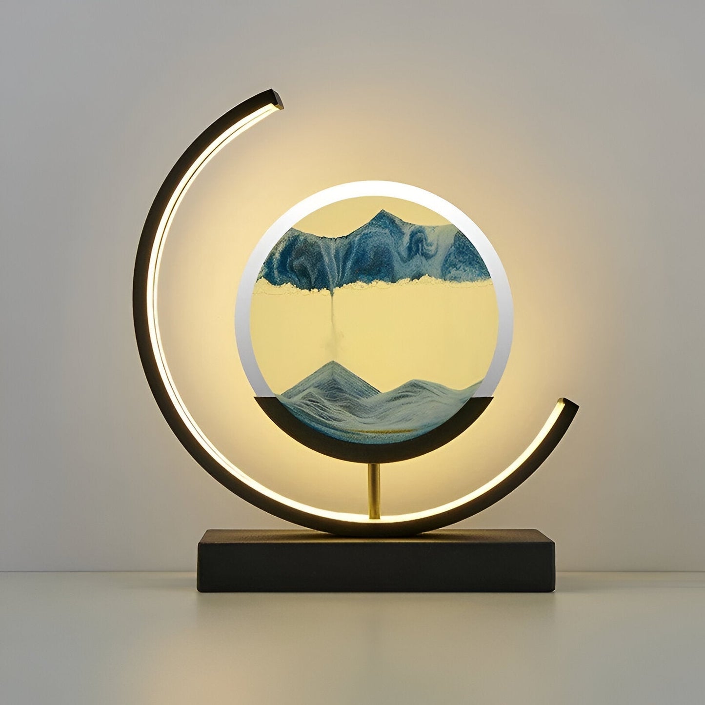 Olvoria | Sand Glow - Sand Lamp with Remote Control & Dimmable Features