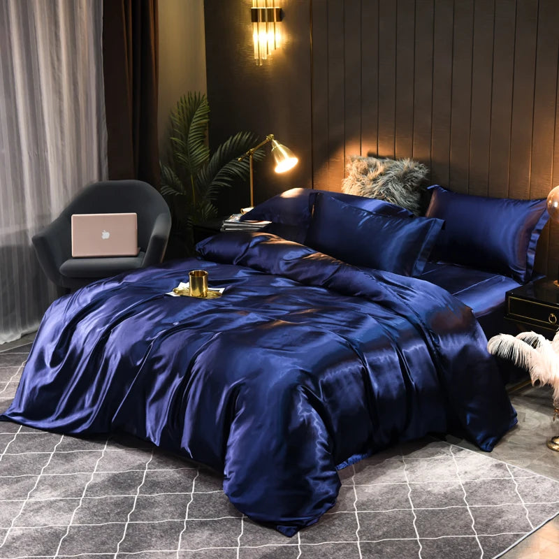 Olvoria | Satin Bedding Set with Elegant Design