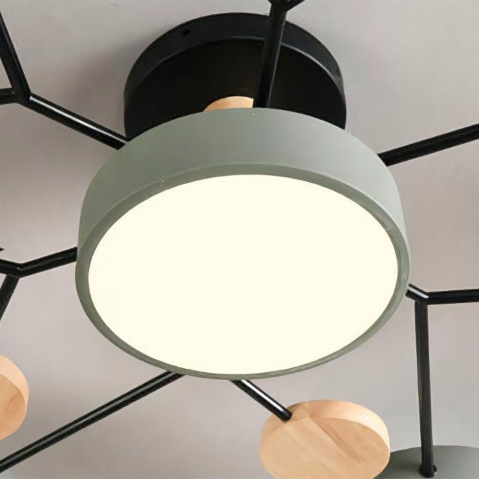 Olvoria | Scandinavian LED Ceiling Light | Branching Modern Light Design