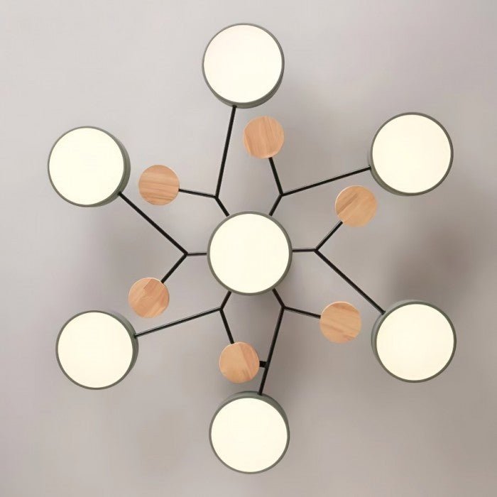 Olvoria | Scandinavian LED Ceiling Light | Branching Modern Light Design