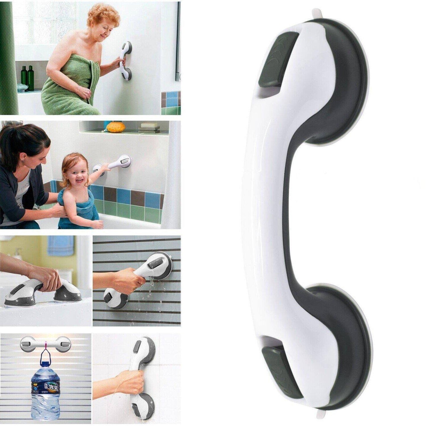 Olvoria | SecureGrip | Non-slip handrail for bath and shower