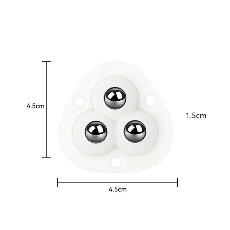 Olvoria | Self-Adhesive Full Rotating Furniture Mover Wheel Rollers