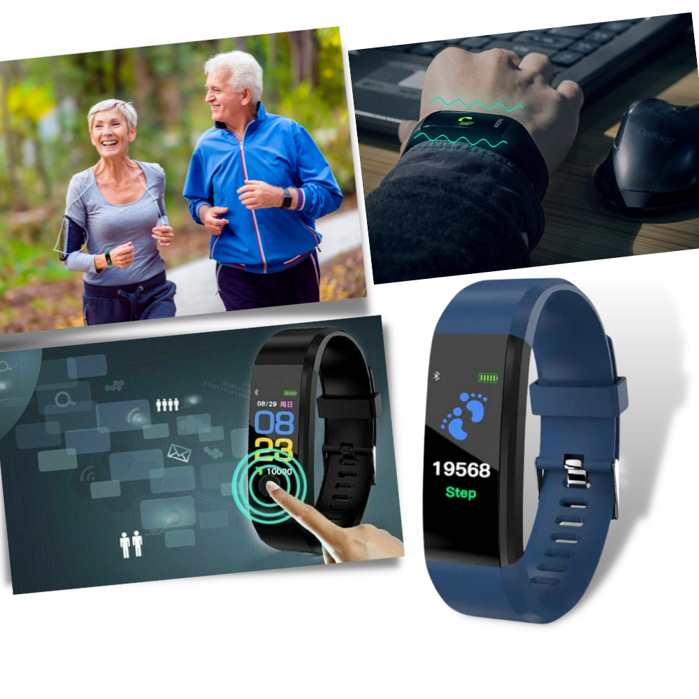 Olvoria | Senior Smartwatch | Heart Rate & Blood Pressure Always in View