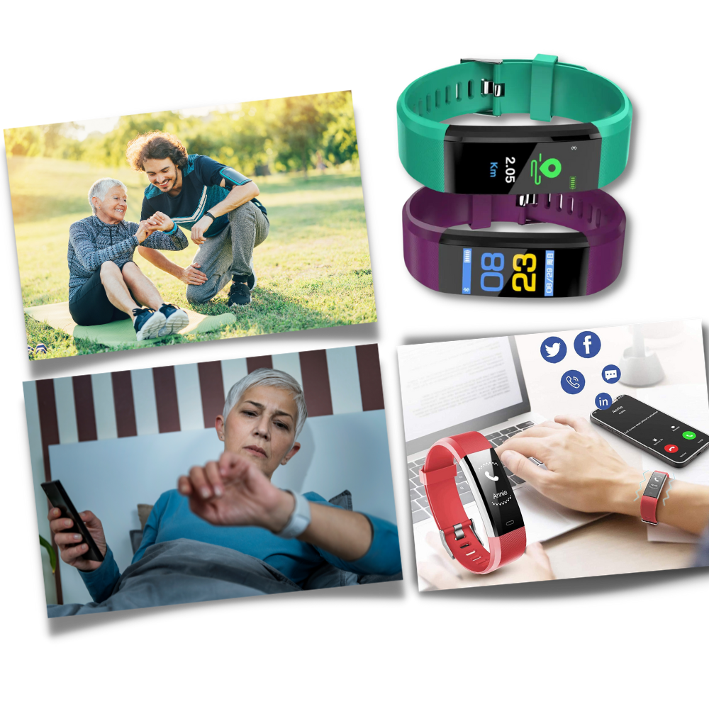 Olvoria | Senior Smartwatch | Heart Rate & Blood Pressure Always in View