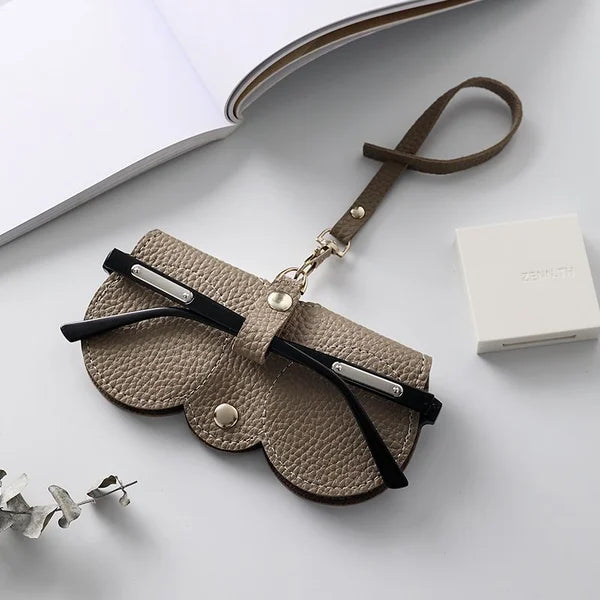 Olvoria | ShadeShield Soft Leather Sunglasses Case