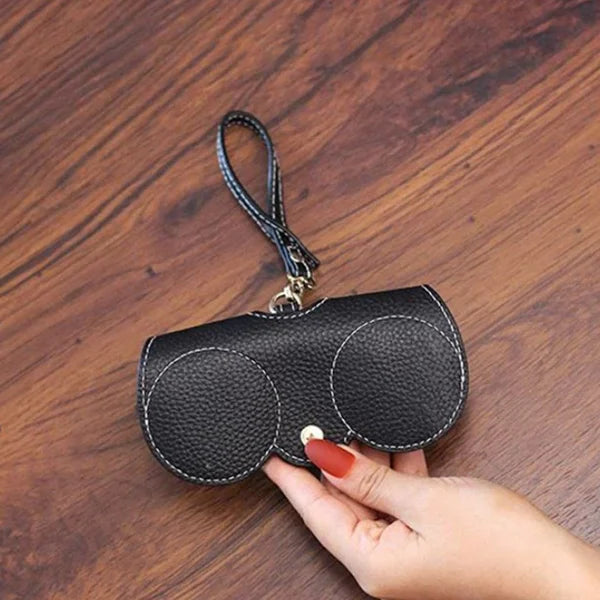 Olvoria | ShadeShield Soft Leather Sunglasses Case