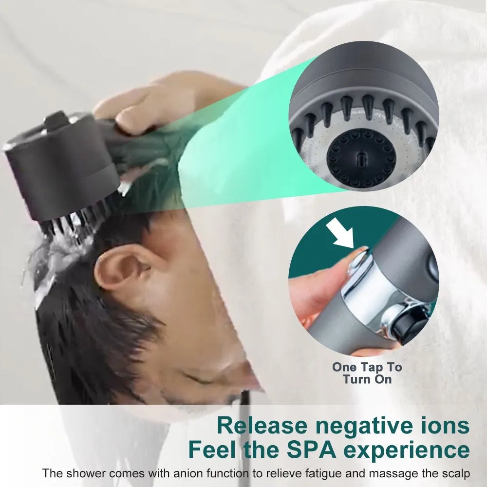 Olvoria | Shower Head – PowerSpray – Increased Pressure – Spa Experience