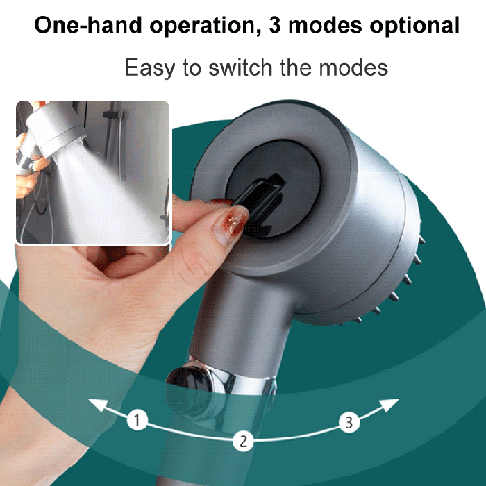 Olvoria | Shower Head – PowerSpray – Increased Pressure – Spa Experience