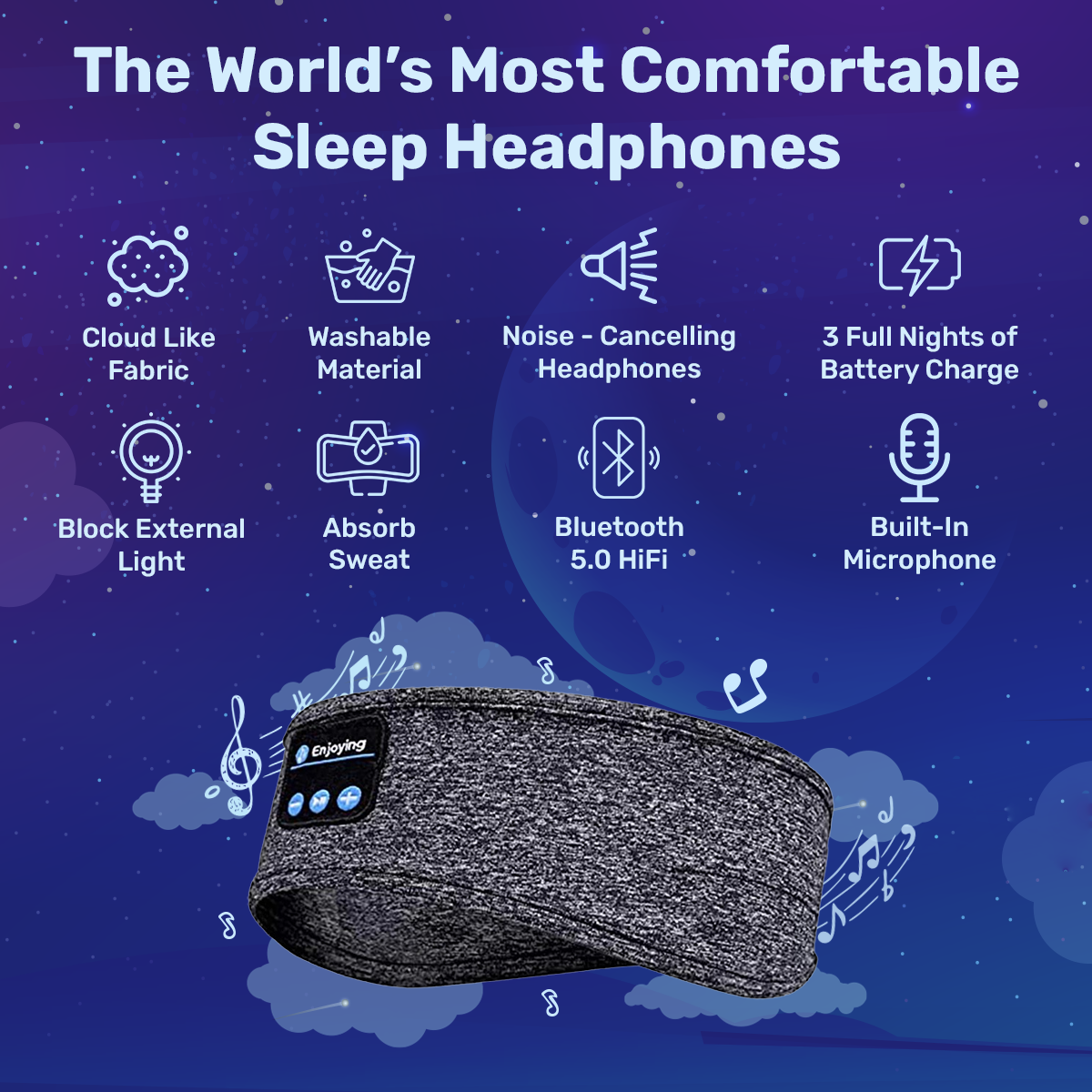 Olvoria - Sleep Headphones