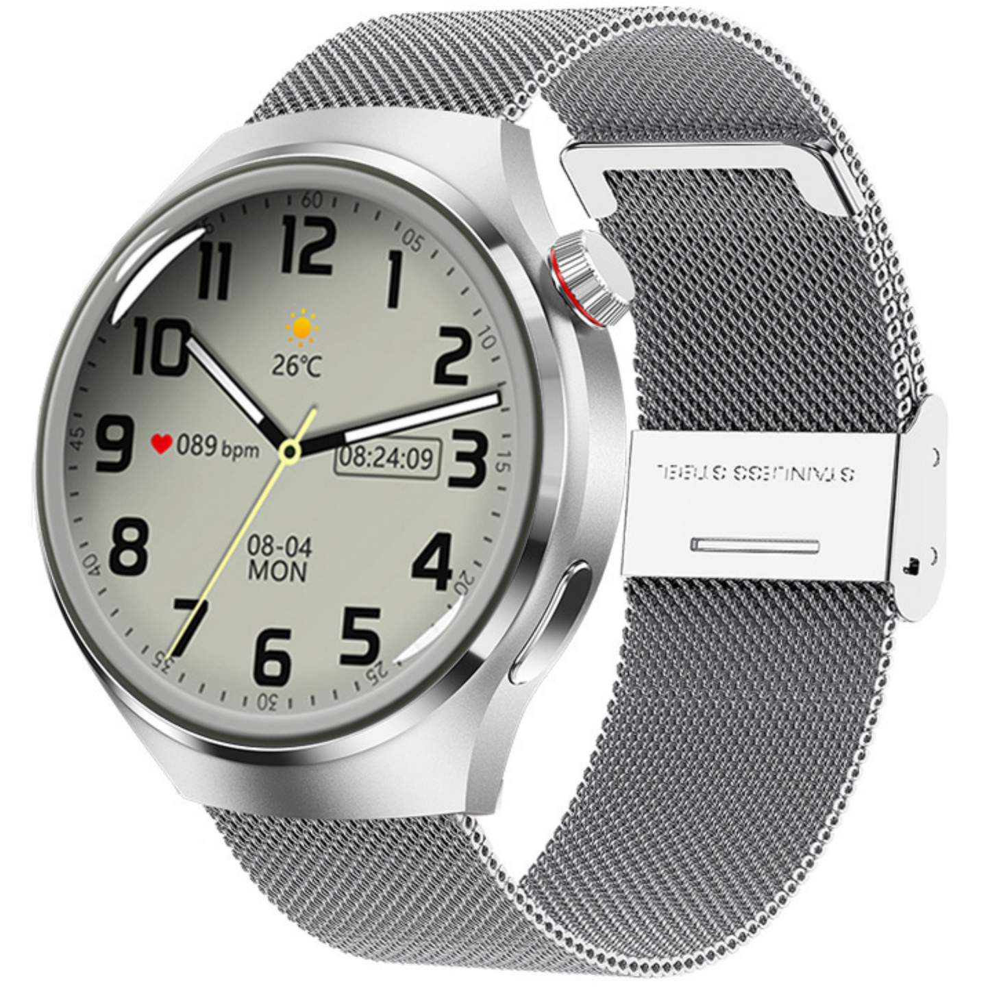 Olvoria | Smartwatch: Ideal for Sports, Business & Lifestyle EKG, AMOLED HD, Bluetooth, Heart Rate Limited Edition