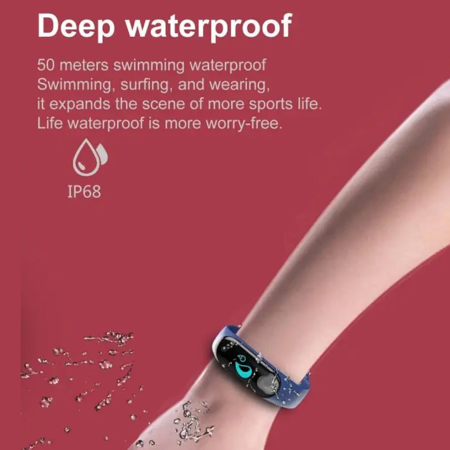Olvoria | Smartwatch with Blood Pressure and Heart Rate Monitor