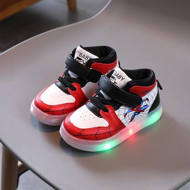 Olvoria - Spiderman Shoes for Kids