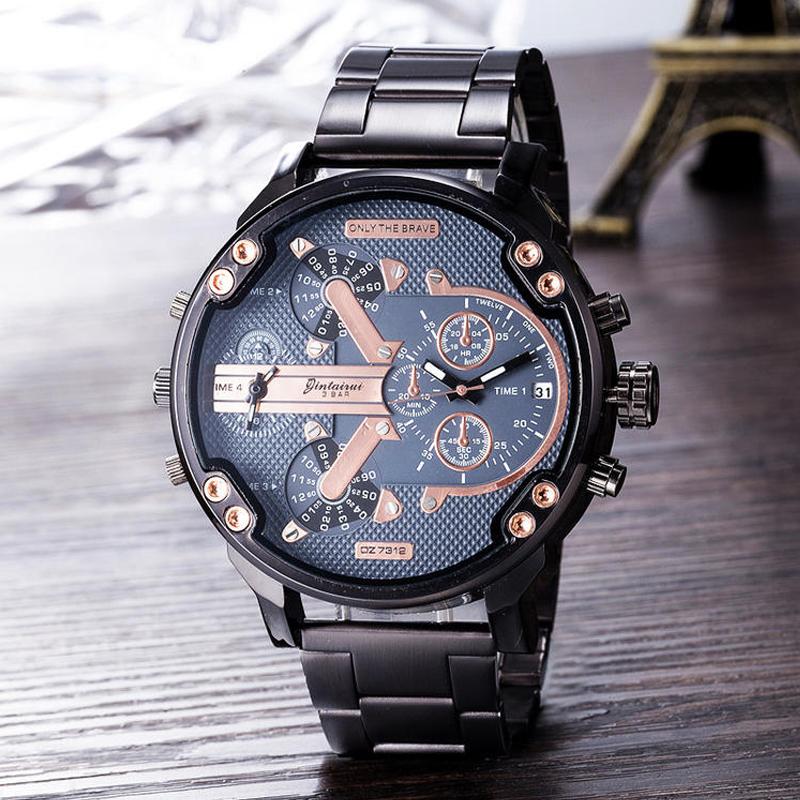 Olvoria | Stainless Steel Chronograph Quartz Watch