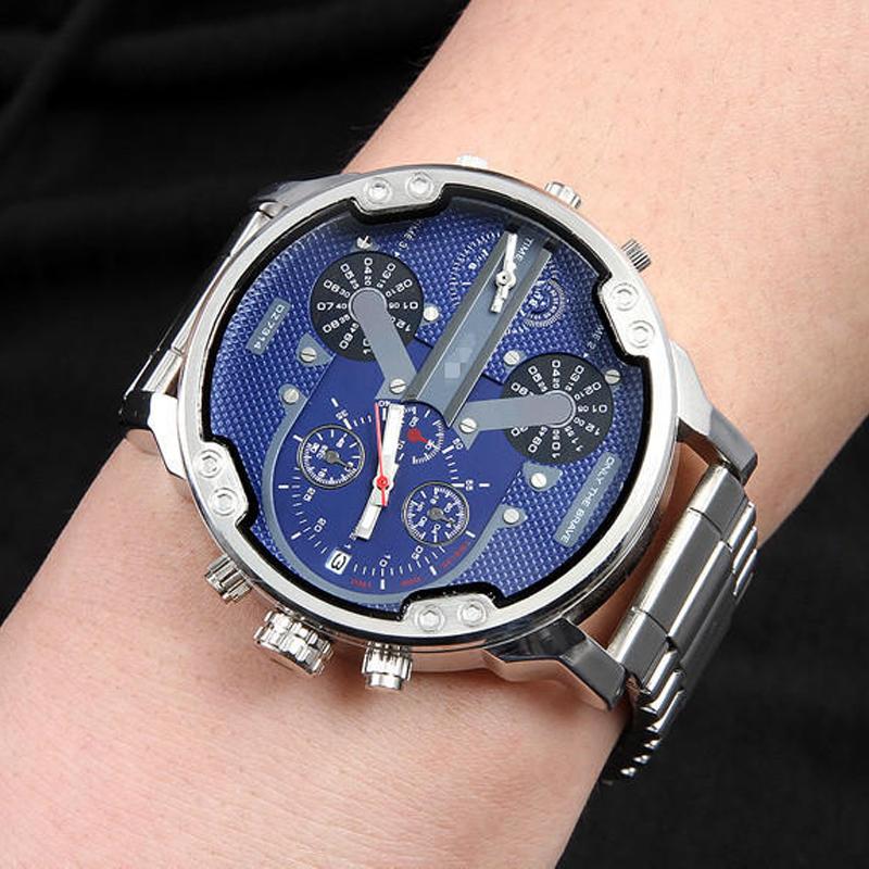 Olvoria | Stainless Steel Chronograph Quartz Watch