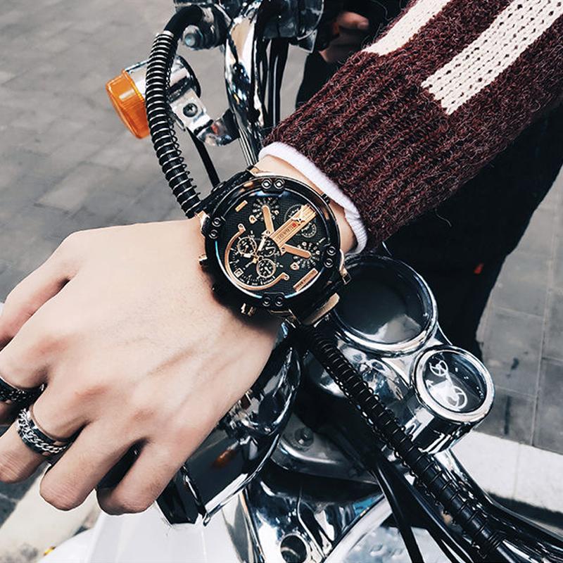Olvoria | Stainless Steel Chronograph Quartz Watch