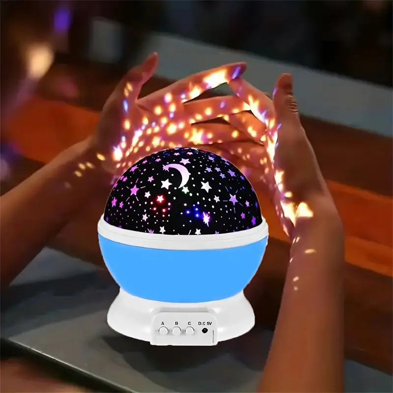 Olvoria | Star Projector Night Light | Soothing Sky Projection with Music
