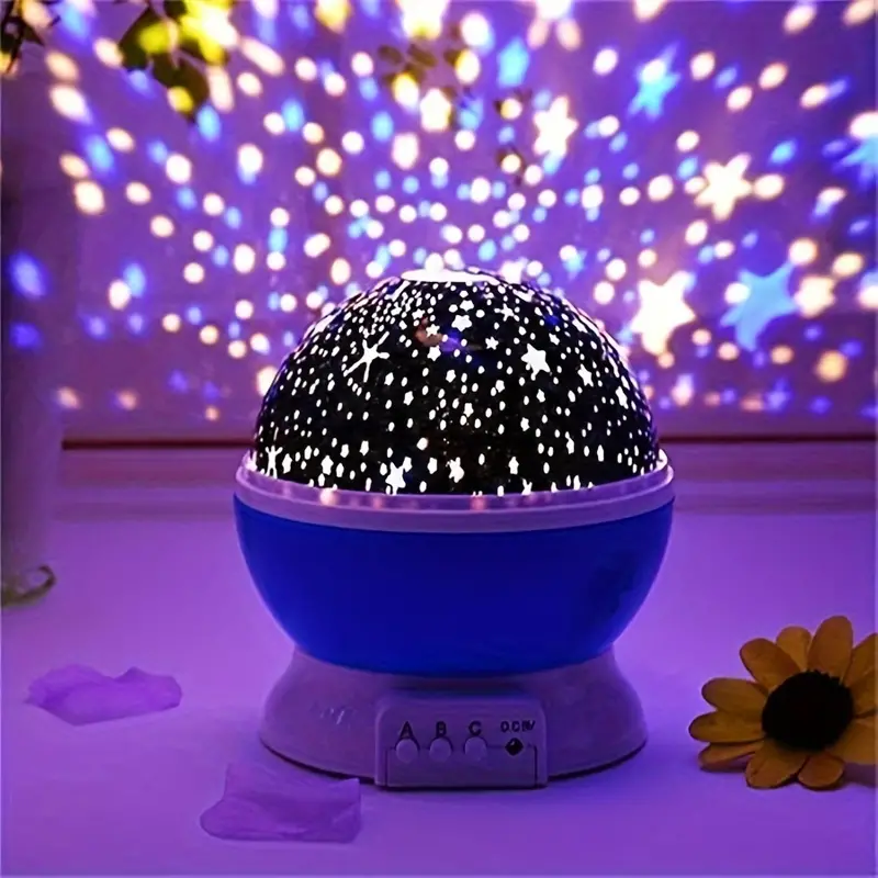 Olvoria | Star Projector Night Light | Soothing Sky Projection with Music