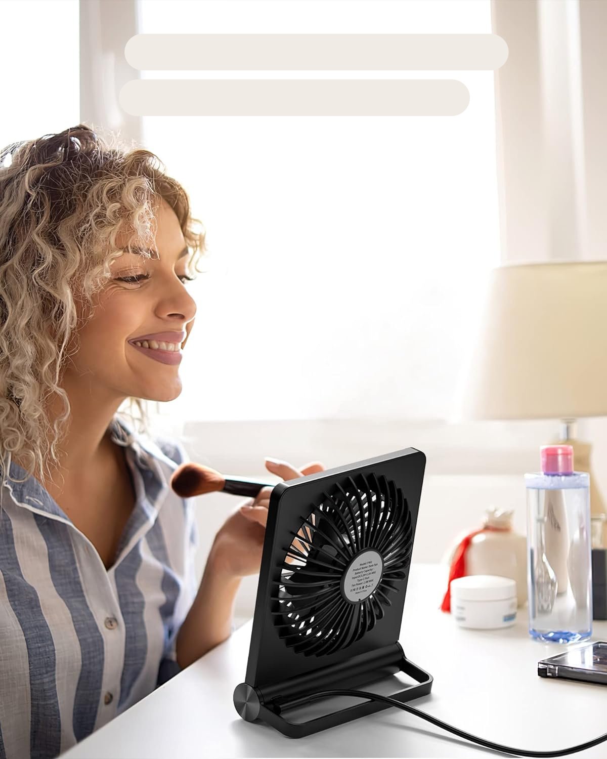 Olvoria | Strong Wind Ultralight Small Table Fan