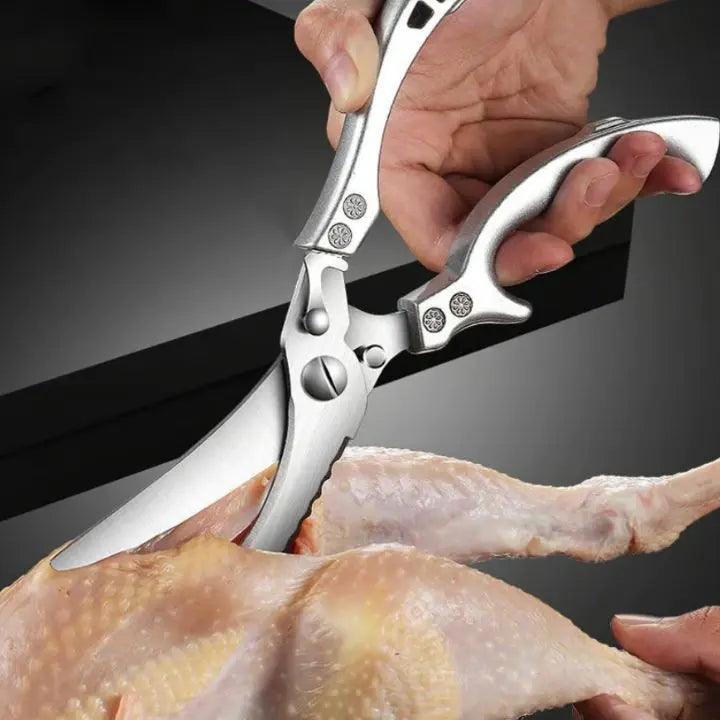 Olvoria | Super strong kitchen scissors – stainless steel & effortless cutting