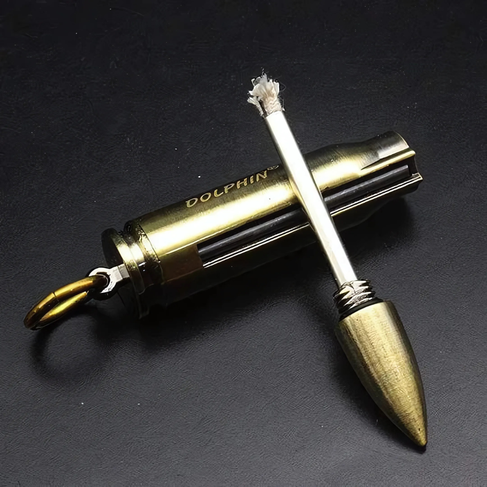 Olvoria | Survival Waterproof Flint Fire Starter Keychain
