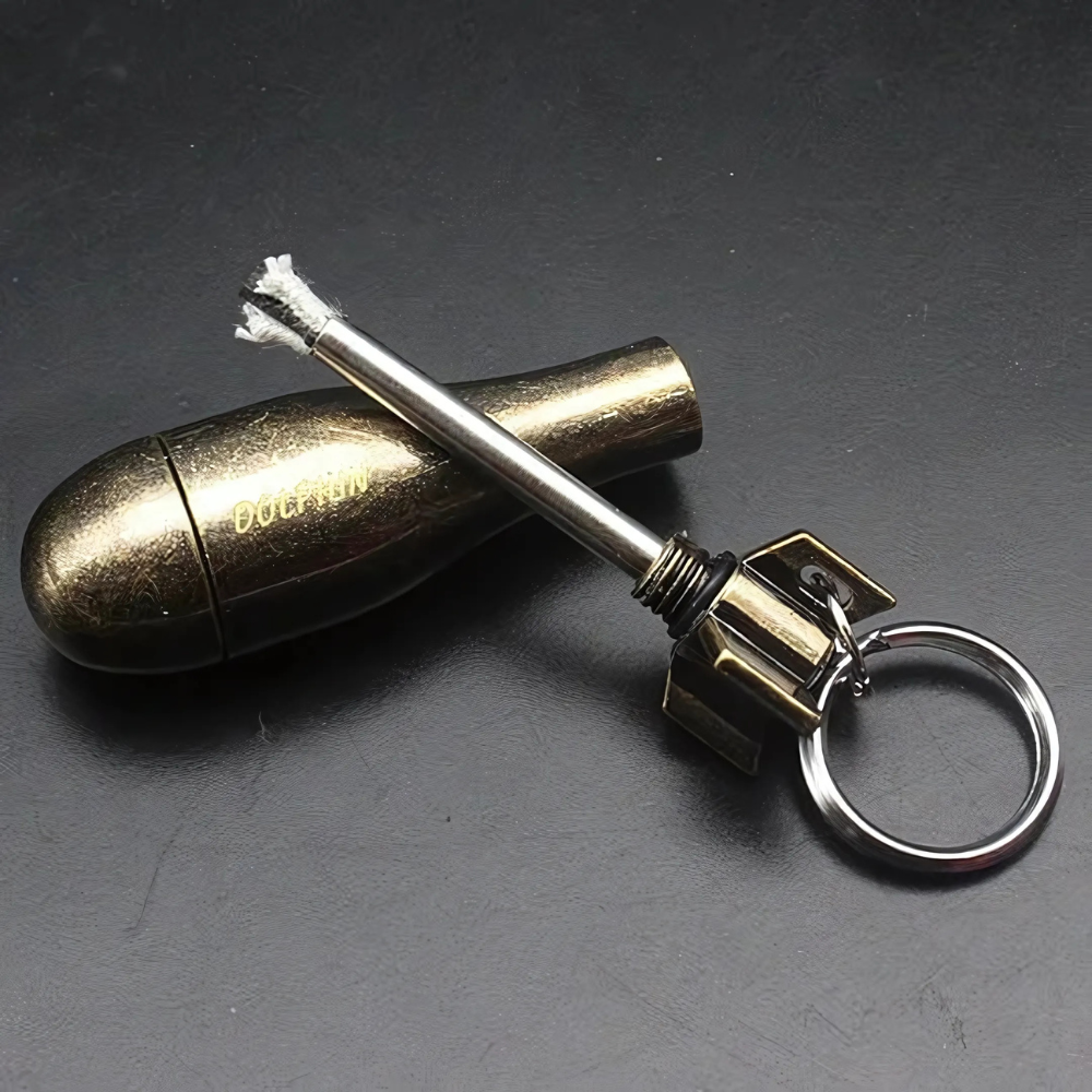 Olvoria | Survival Waterproof Flint Fire Starter Keychain