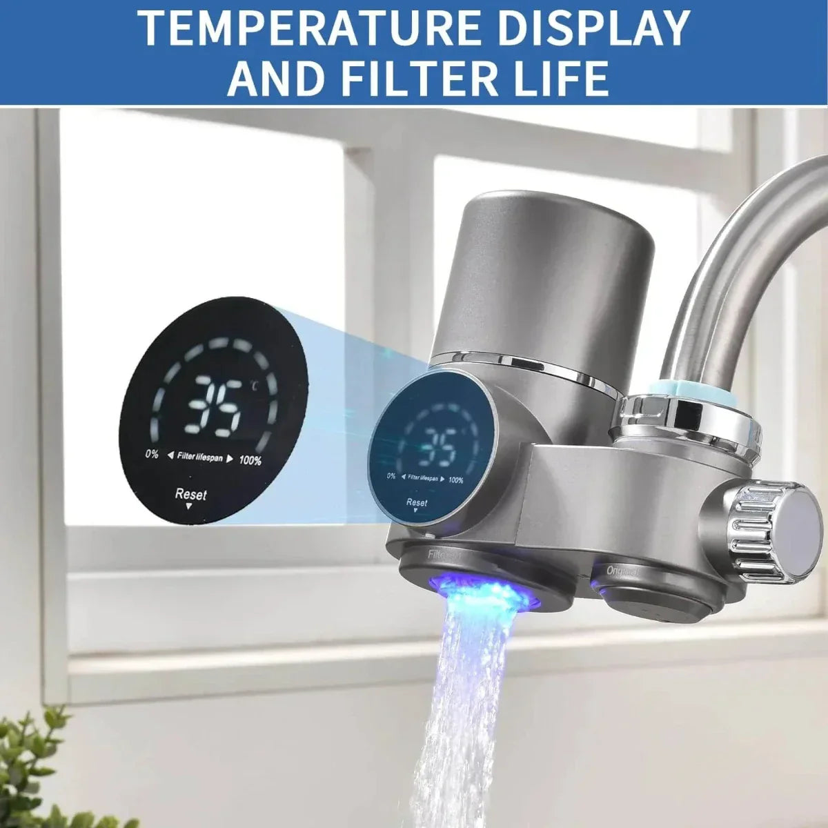 Olvoria | Tap Water Filter | Advanced Water Filter for Cleaner and Healthier Tap Water