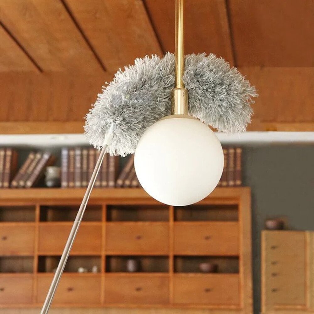 Olvoria | Telescopic Duster with Extendable Handle for High Reach Cleaning