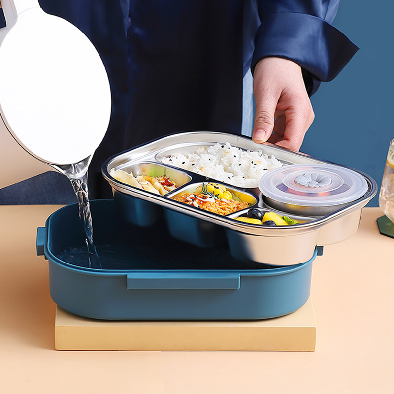 Olvoria | Thermos Bento Lunchbox with Compartments