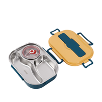 Olvoria | Boîte à déjeuner Bento Thermos avec compartiments