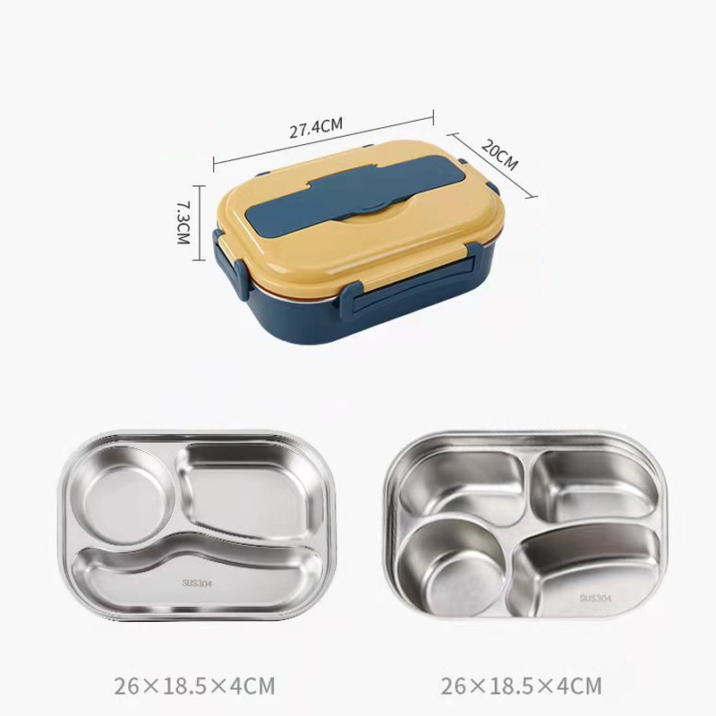 Olvoria | Thermos Bento Lunchbox with Compartments